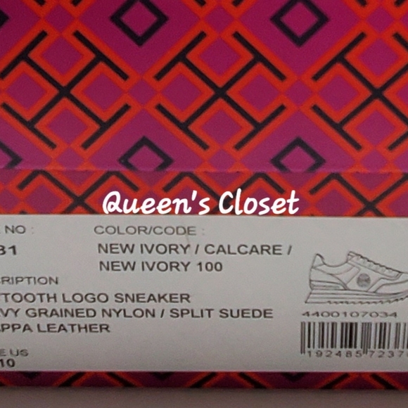 Tory Burch | Sawtooth Logo Sneaker | BRAND NEW - Picture 9 of 9